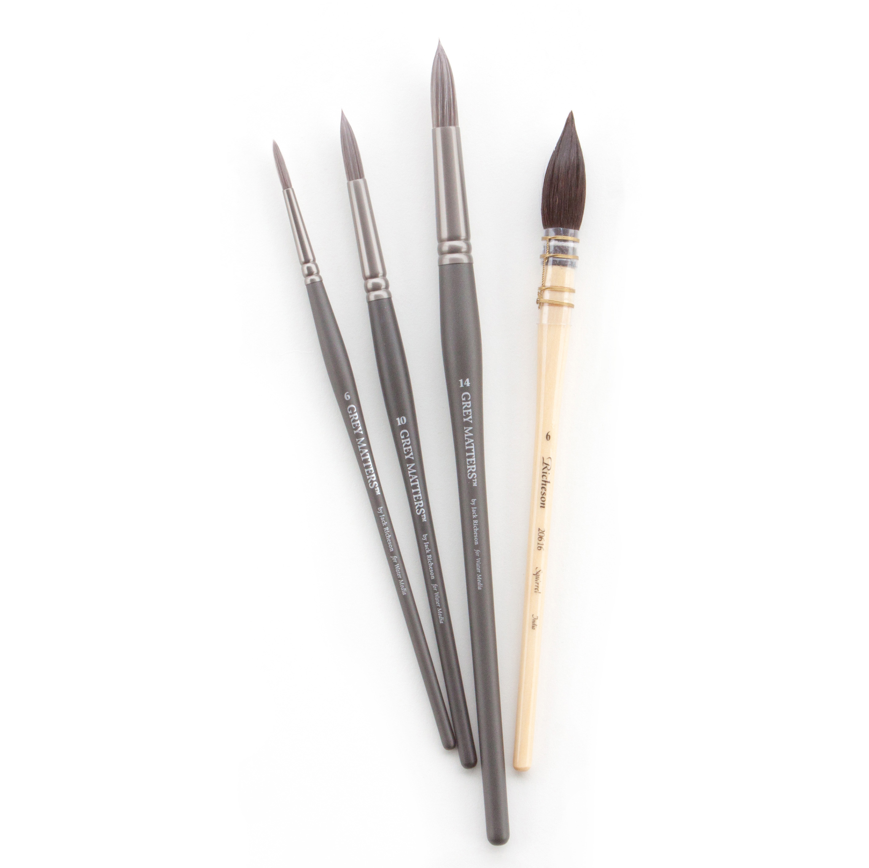 AE003 Andy Evansen Brushes (Set of 4)